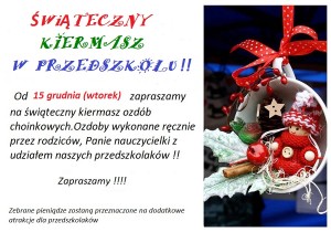 KIERMASZ PRZEDSZKOLE -NA KOLOROWO